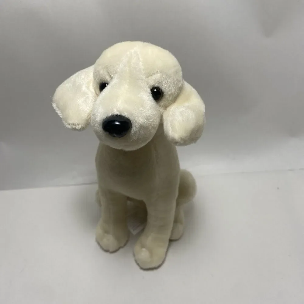 Hero Industries Yellow Lab Labrador Retriever 8.5 in Sitting Dog Puppy Plush